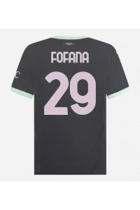 Fotbalové Dres AC Milan Youssouf Fofana #29 Třetí Oblečení 2024-25 Krátký Rukáv